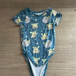 Little sleepier grogu onesie